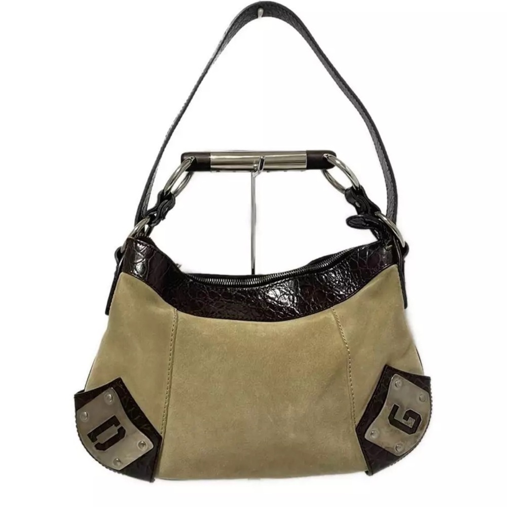 Dolce& Gabbana suede and silver western one of a kind